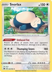 Snorlax - 143/196 - Holo Rare