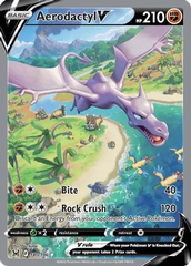 Aerodactyl V - 180/196 - Alternate Full Art Ultra Rare