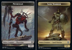 Phyrexian Token // Sand Warrior Token - Foil