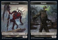 Phyrexian Token // Zombie Token - Foil