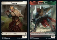 Soldier Token // Stangg Twin Token - Foil