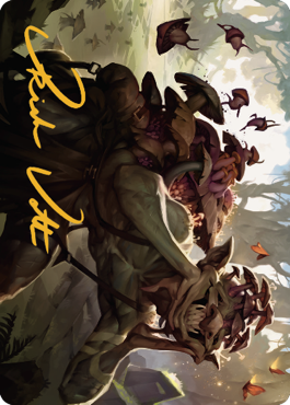 Sprouting Goblin Art Card - Gold-Stamped Signature