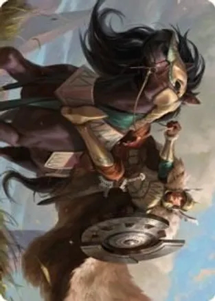 Knight of Dawns Light Art Card