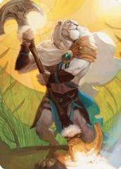 Ajani, Sleeper Agent Art Card