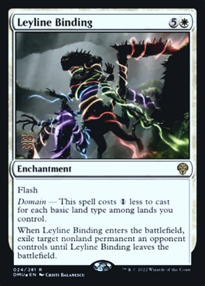 Leyline Binding - Foil - Prerelease Promo