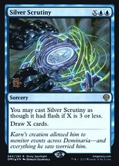 Silver Scrutiny - Foil - Prerelease Promo