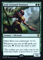 Leaf-Crowned Visionary - Foil - Prerelease Promo