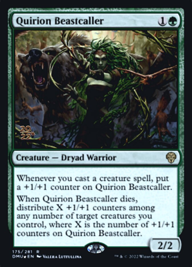 Quirion Beastcaller - Foil - Prerelease Promo