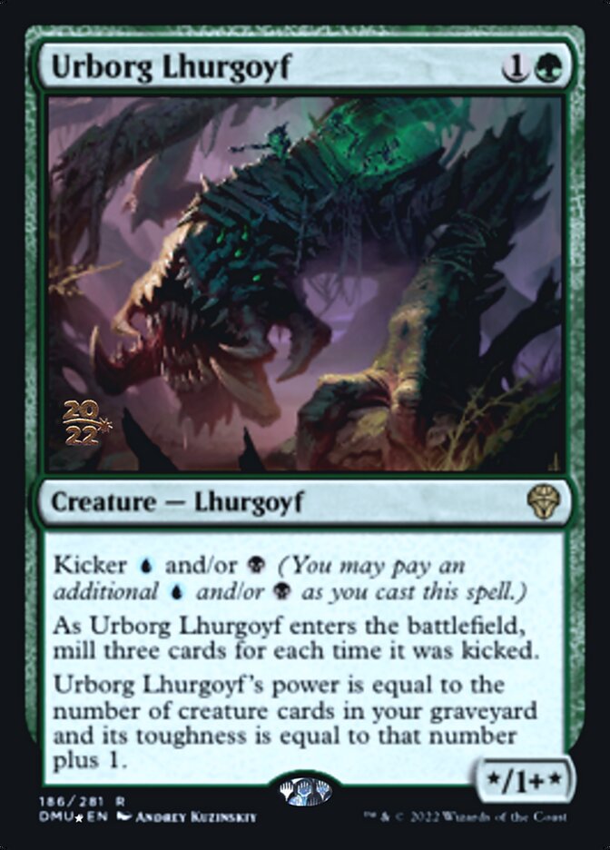 Urborg Lhurgoyf - Foil - Prerelease Promo