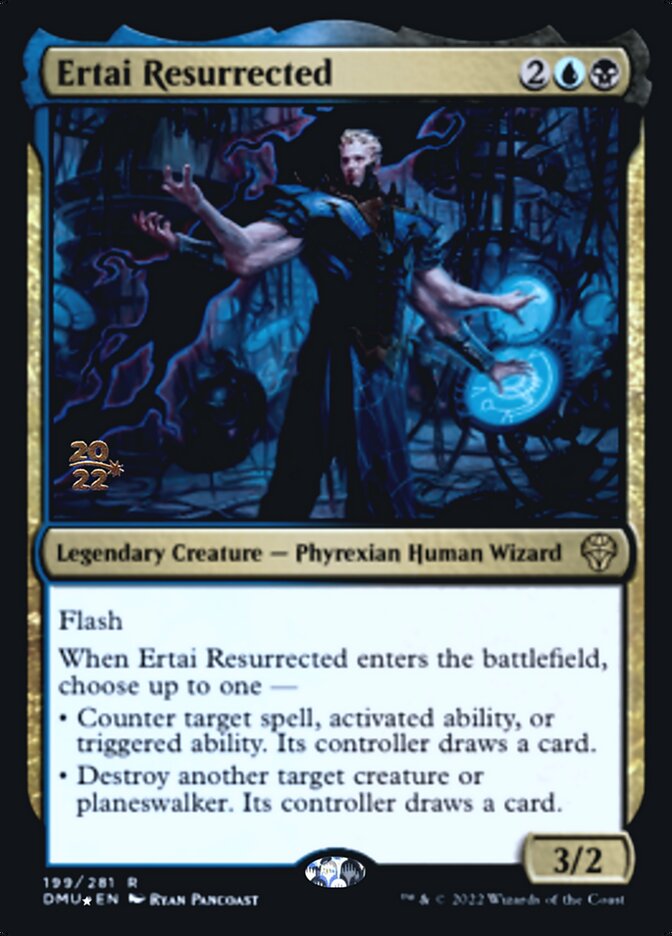 Ertai Resurrected - Foil - Prerelease Promo