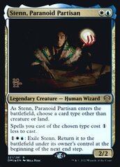 Stenn, Paranoid Partisan - Foil - Prerelease Promo