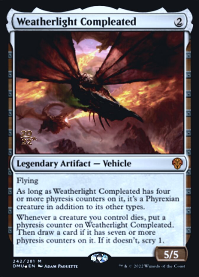 Weatherlight Compleated - Foil - Prerelease Promo