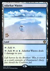 Adarkar Wastes - Foil - Prerelease Promo