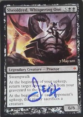 Sheoldred, Whispering One - Foil - Prerelease Promo (Signed)