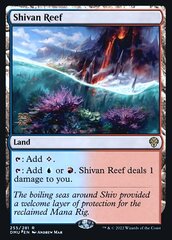 Shivan Reef - Foil - Prerelease Promo