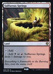 Sulfurous Springs - Foil - Prerelease Promo