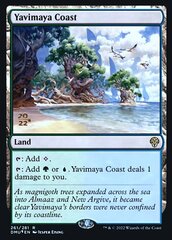 Yavimaya Coast - Foil - Prerelease Promo