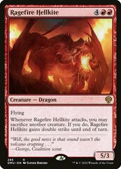 [DEPRECATE] Ragefire Hellkite - Foil - Prerelease Promo