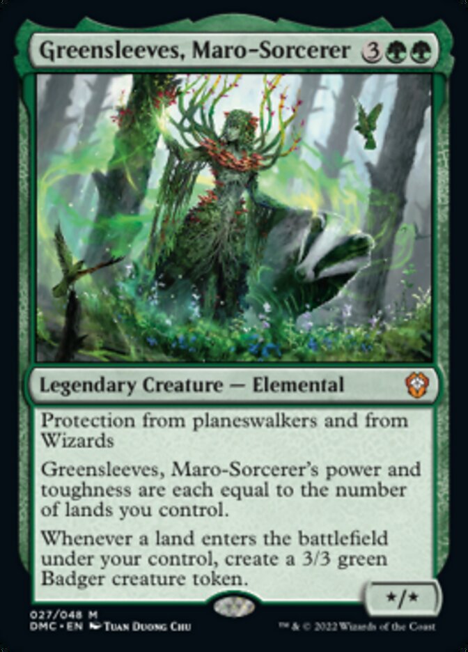 Greensleeves, Maro-Sorcerer - Foil