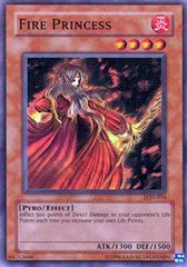 Fire Princess - LON-034 - Super Rare - Unlimited Edition