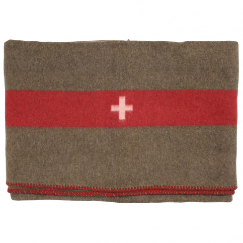 Swiss Army Style Wool Blanket
