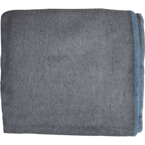 Algerian Wool Blend Blankets, Light Gray