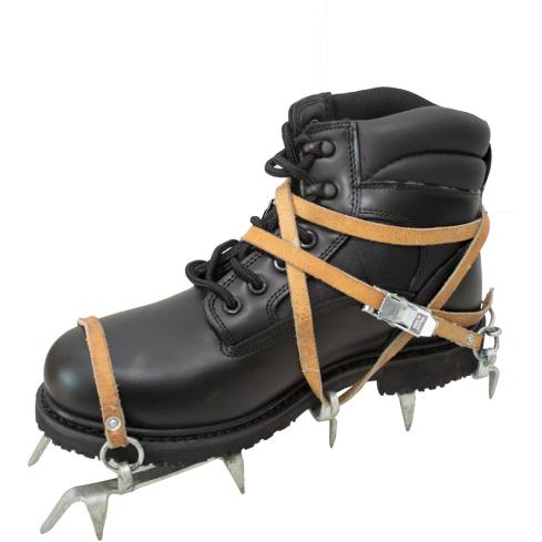 Swiss Mountain Ice Crampons with Spike Covers