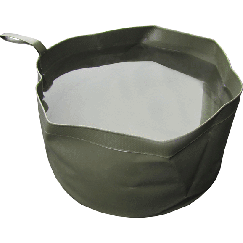 Belgian Military Folding Wash Bowls, 3 pack