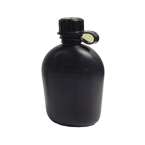 Canteen, Plastic 1 Qt., 2 Canteen Deal
