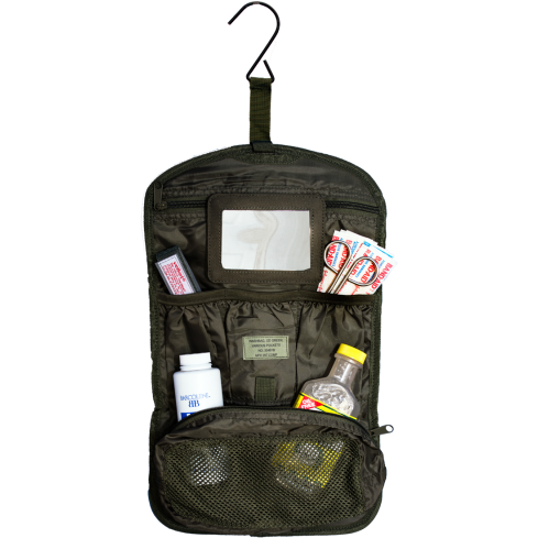 Military Style Hanging Wash Bag