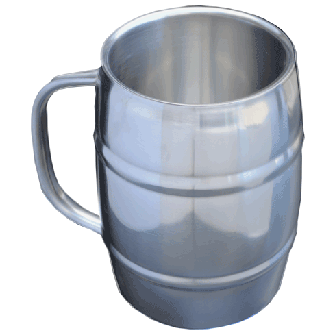 Stainless Steel Mug, Double Walled