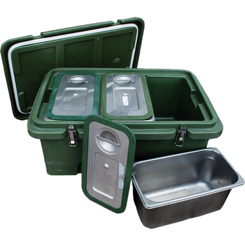 U.S. G.I. Top-Loading Food Pan Carrier
