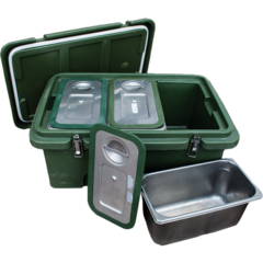 U.S. G.I. Top-Loading Food Pan Carrier