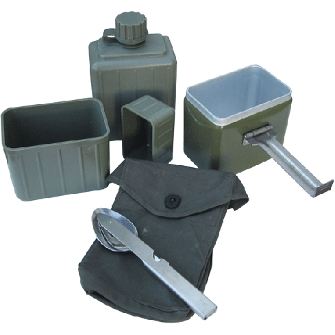 Yugoslavian Military Canteen & Mess Kit Combo