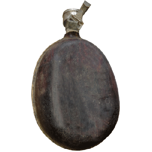 WWII Bulgarian Military Bamboo Canteen