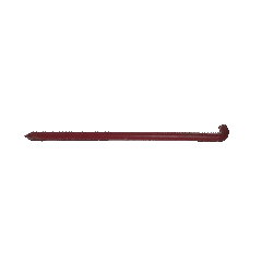 Tent Stake, 18 in. Foot Pin, 6 Pack