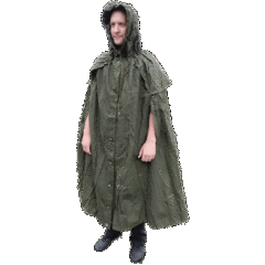 Polish Military Poncho/Shelter Half, 2 Pack