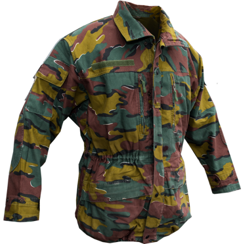Belgian Military Parka, Jigsaw Camo