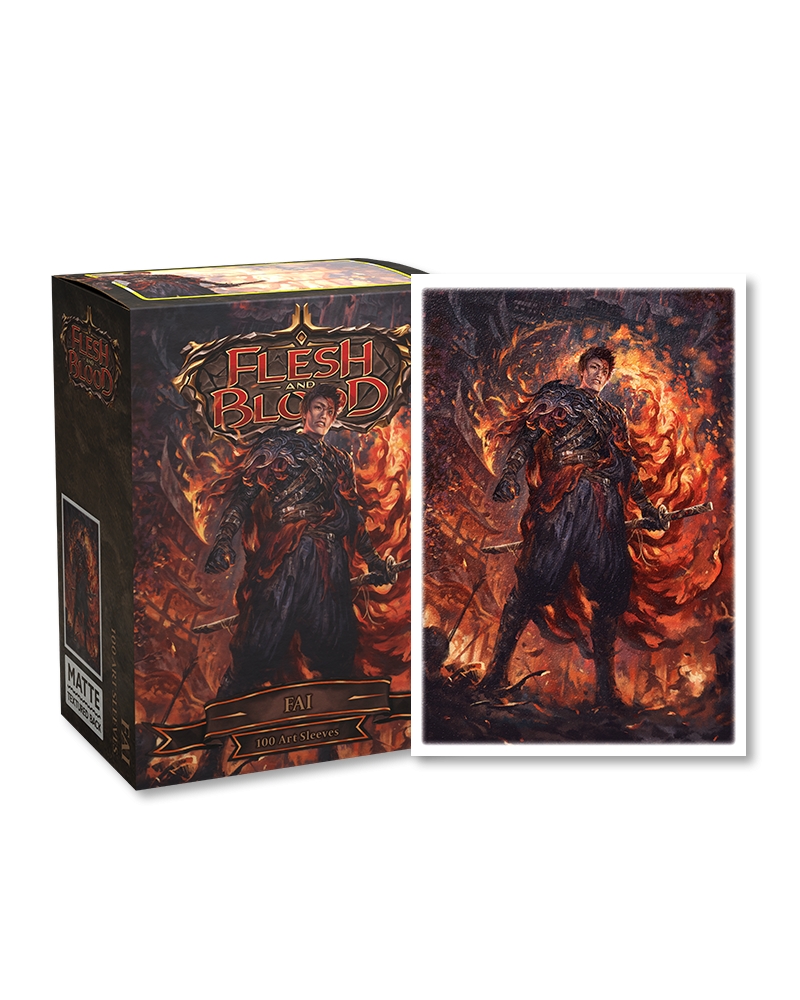 Dragon Shield - Matte Art Standard Size Sleeves - Fai