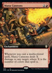 [DEPRECATED] Mana Cannons - Foil - Extended Art