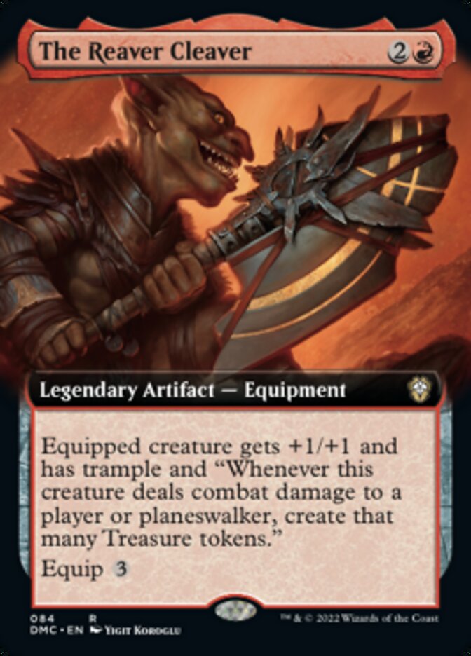 [DEPRECATED] The Reaver Cleaver - Foil - Extended Art