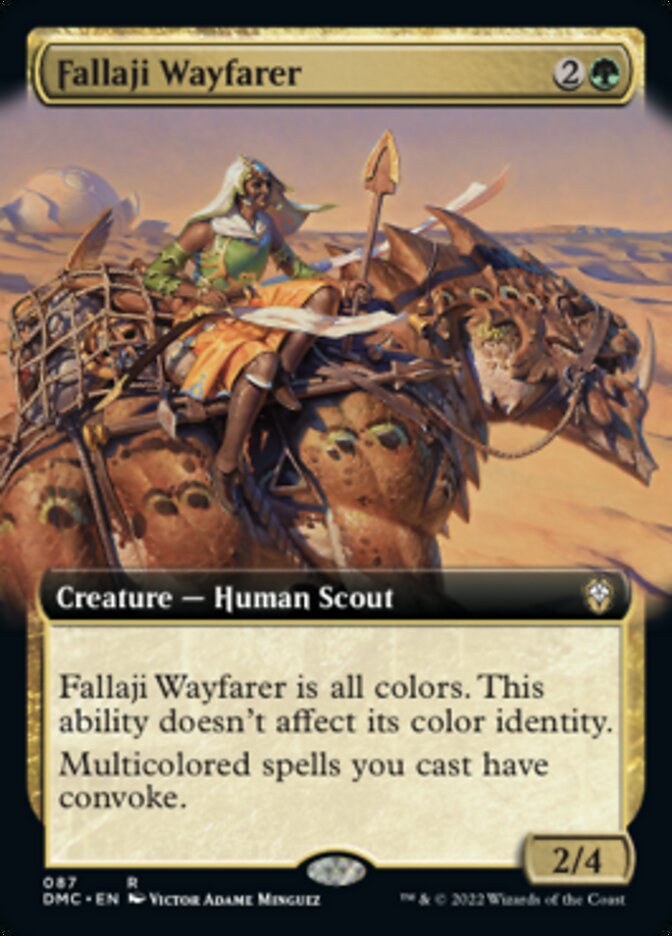 [DEPRECATED] Fallaji Wayfarer - Foil - Extended Art