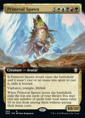 [DEPRECATED] Primeval Spawn - Foil - Extended Art