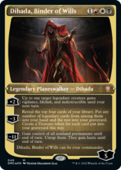 Dihada, Binder of Wills - Foil - Display Commander - Thick Stock