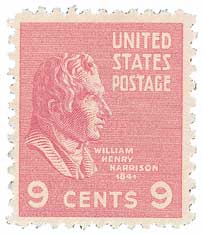 William Henry Harrison, light rose