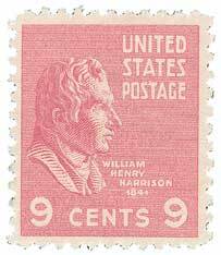 William Henry Harrison, light rose