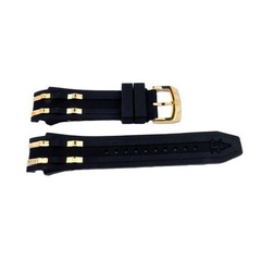 Invicta - Genuine Invicta Ladies Bolt Polyurethane Black 26/20MM Watch Band