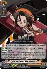 Spirit of Sword, Yoh Asakura - D-TB03/001EN - RRR