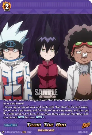 Team The Ren - D-TB03/SKR079EN - SKR