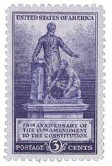 Emancipation Memorial, 13th Amendment